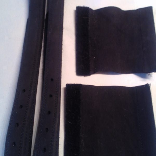Steigbügelriemen mit Loop 105 cm, No Name, schwarz, Größe 105