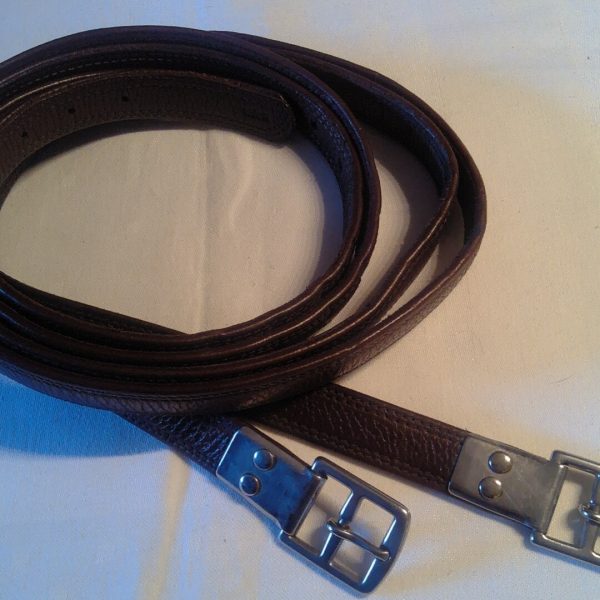 DT Saddlery Germany Steigbügelriemen 150 cm, DT Saddlery Germany, braun, Größe 150 cm