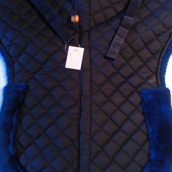 Imperial Riding Sattelkissen (Half Pad) Full Warmblut Star Fur, Imperial Riding, navy, Größe Full/Warmblut