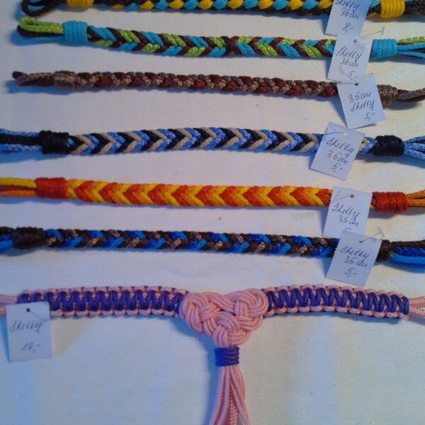Stirnriemen Shetty Handarbeit Paracord, Handarbeit, verschiedene, Größe Shetty