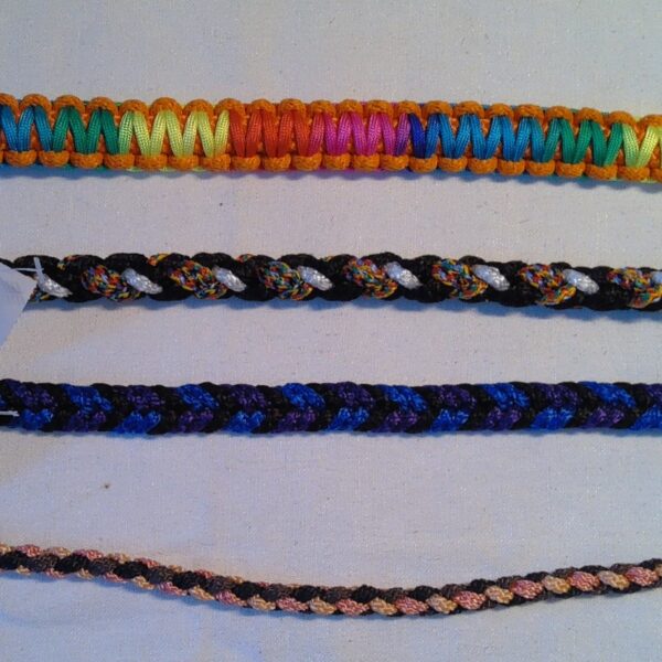 Stirnriemen Warmblut Handarbeit Paracord, Handarbeit, verschiedene, Größe Full/Warmblut