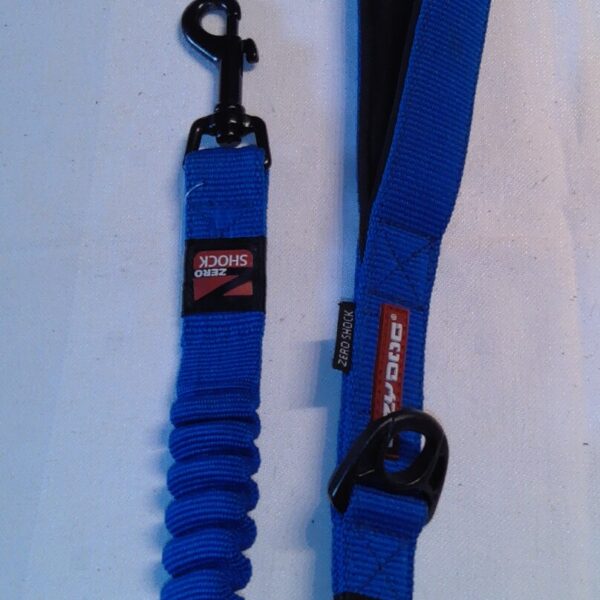 Ezy Dog "Zero Shock" Hundeleine, Ezy Dog, blau, Größe 64 - 80 cm