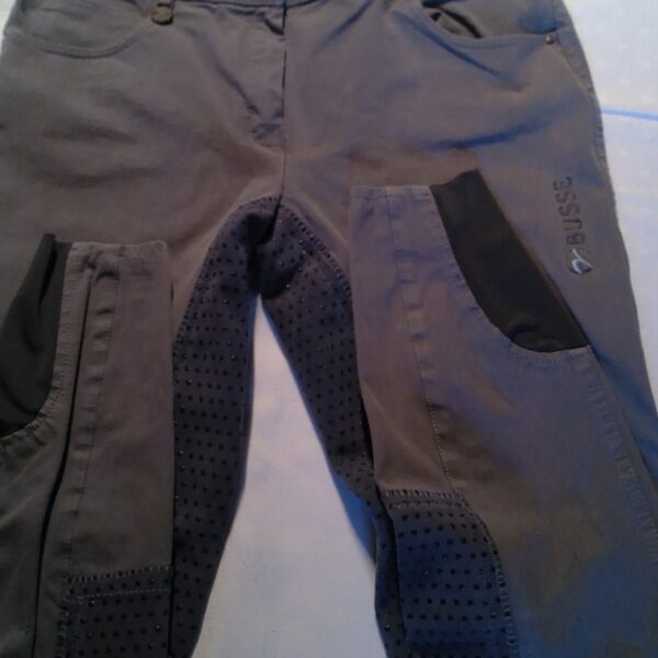 Busse Reithose, Busse, grau, Größe 84