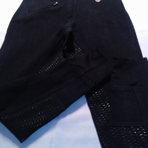 Kantrie Damen Reithose, Kantrie, schwarz, Größe 38
